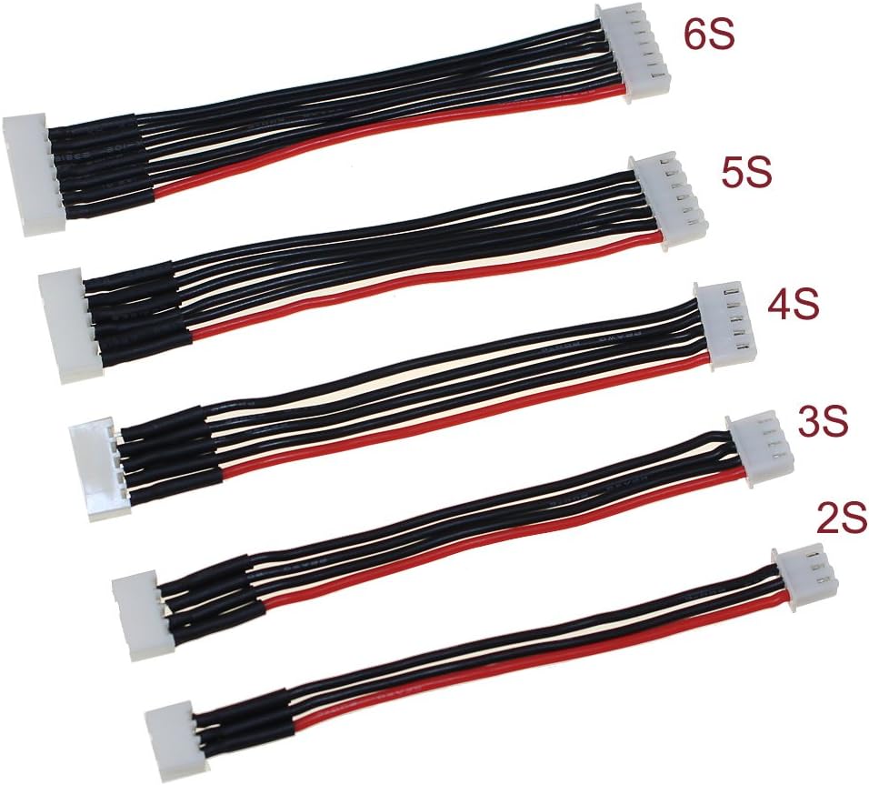 50個入り JST-XH 2S 3S 4S 5S 6S バラ - Drone Battery 3S のレビューと価格