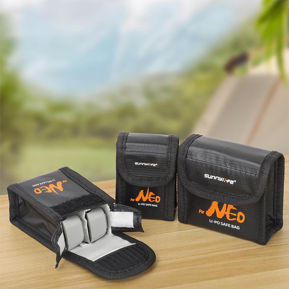 ドローンフライトバッテリーセーフバッグ DJI NEO用保護 - Drone Battery Bag のレビューと価格