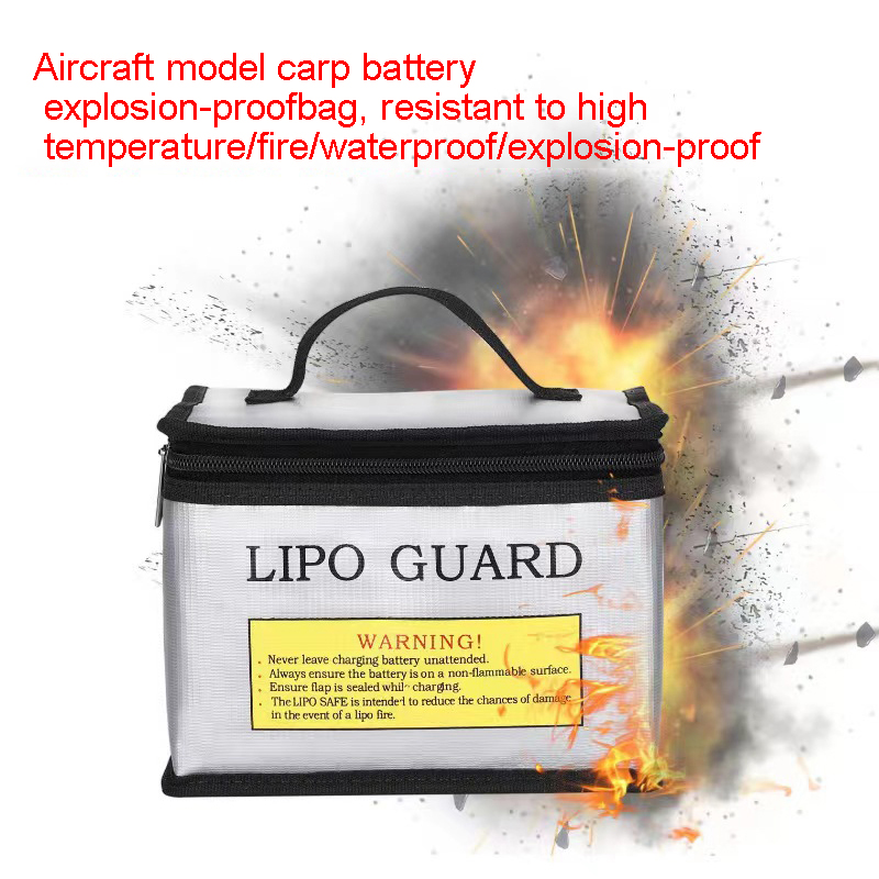 耐火、防爆、防水リチウム電池安全バッグ、航空モデルバッテリー - Drone Battery Bag のレビューと価格