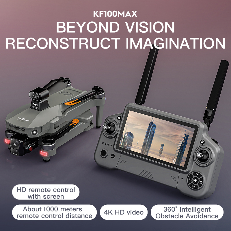 KF100 MAX GPSドローン 4Kカメラ 3軸ジンバル - Jjrc Drone X12 のレビューと価格